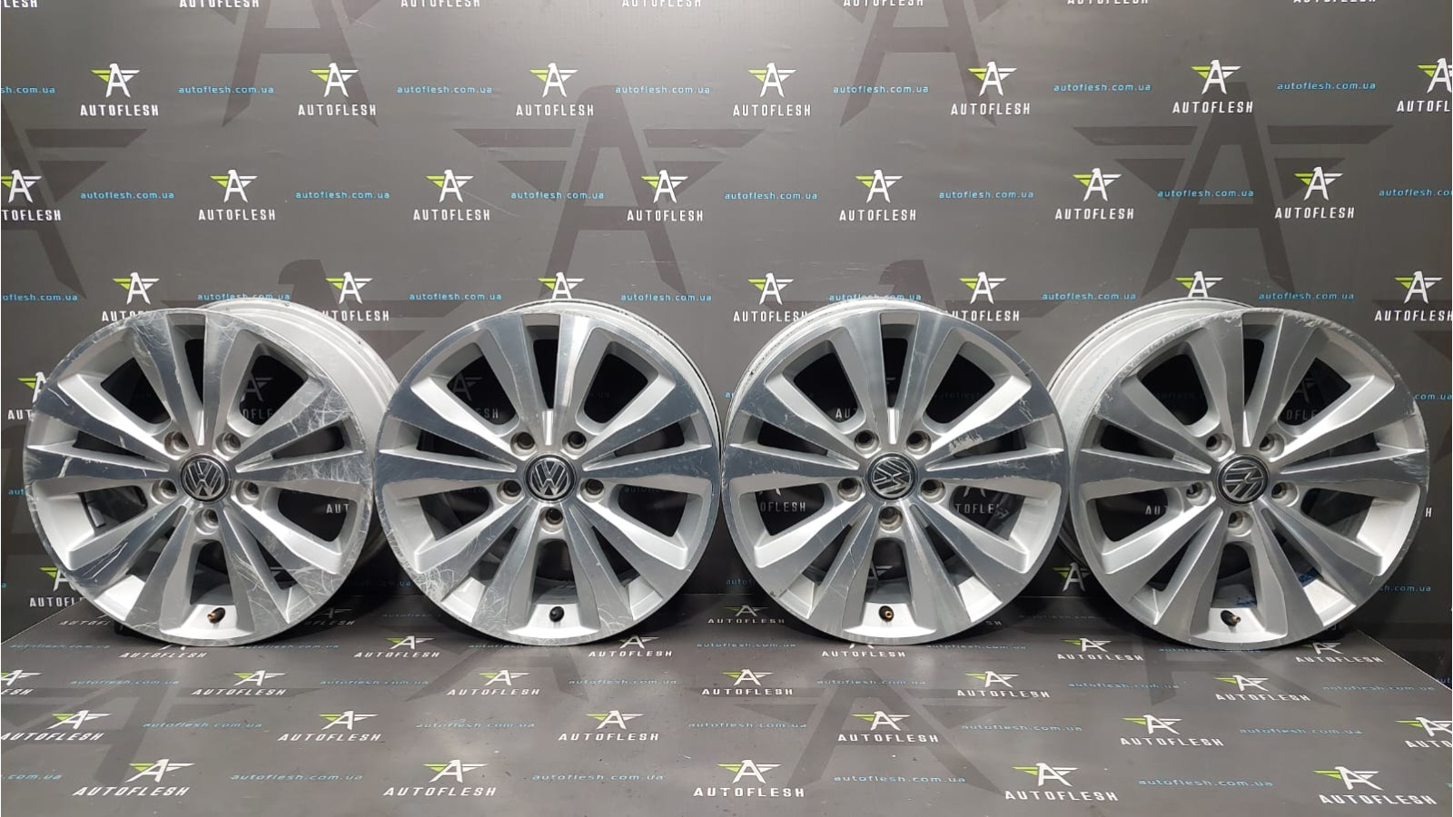 Диски R16, 6.5Jx16/ ET46, 5х112, ЦО: 57.1, 5G0601025L Ronal Volkswagen фольксваген бу